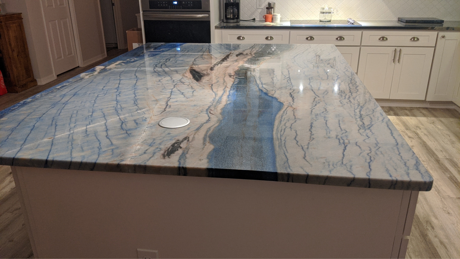 Marble Kitchen Center Table 2